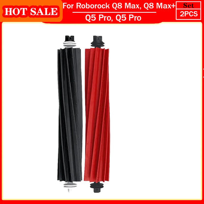 Roborock Q5 Pro & Q8 Max Replacement Parts – Main Brush, Side Brush, HEPA Filter, Mop & Dust Bag Accessories