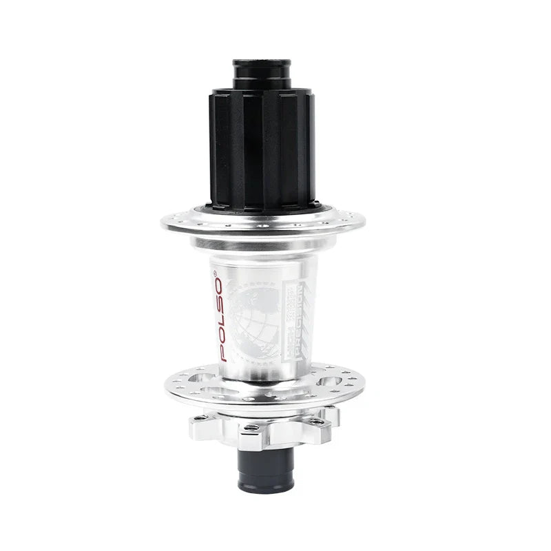 POLSO MH011 MTB Bike Hub – 32H/36H Mountain Hub for 8-12 Speed, 100x15mm & 142x12mm Disc Brake Bicycle
