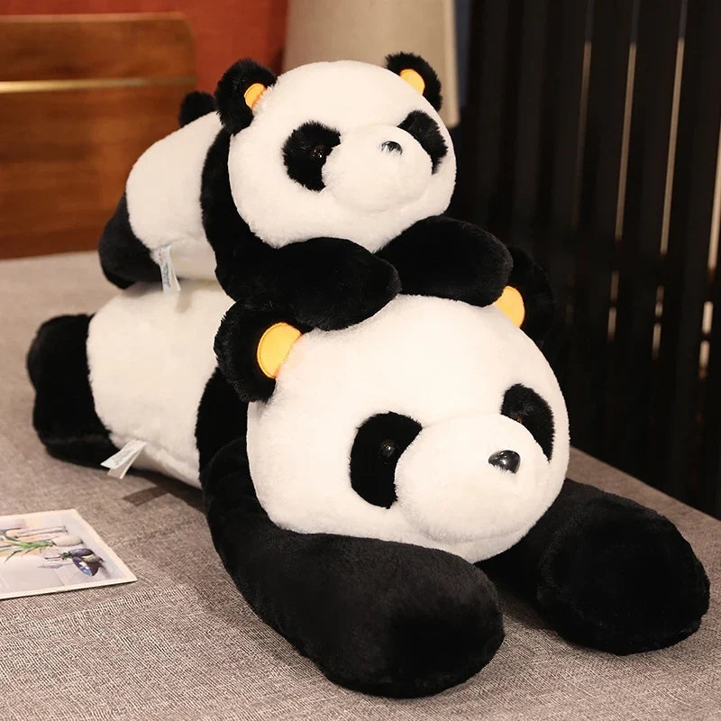 Giant Panda Plush Toy - 60-120cm Soft Stuffed Animal Pillow for Kids, Birthdays & Christmas Gifts