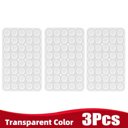 Silicone Suction Cup Phone Holder – Double-Sided, Anti-Slip Mobile Mount, Detachable Rubber Pad for Smartphones