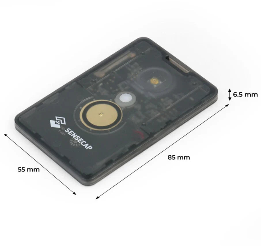 Sensecap T1000 E Meshtastic Tracker — LR1110 GPS with nRF52840, AG3335, IP65 Waterproof, Indoor & Outdoor Motion Sensor