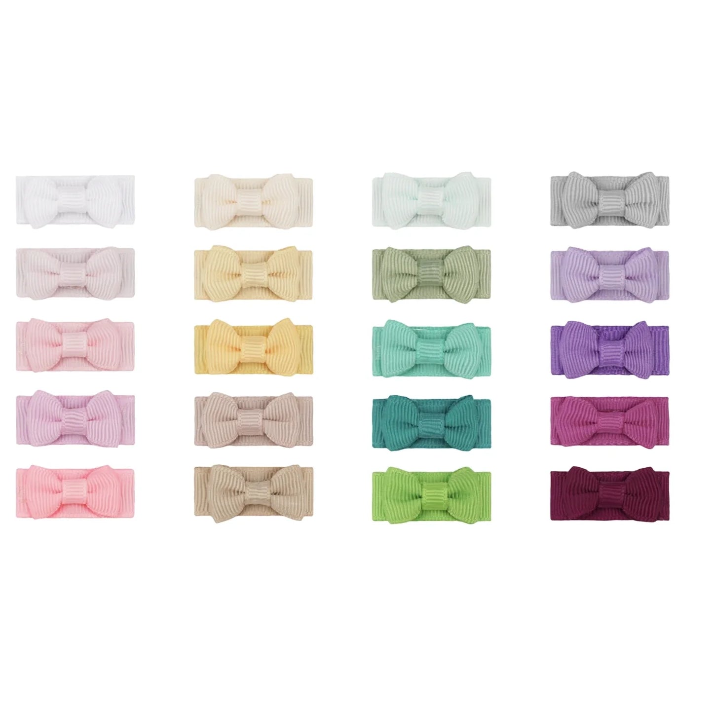 20Pcs Baby Hair Clips Set – Gentle Lanugo Headdress Trumpet Princess Hairpins for Toddlers