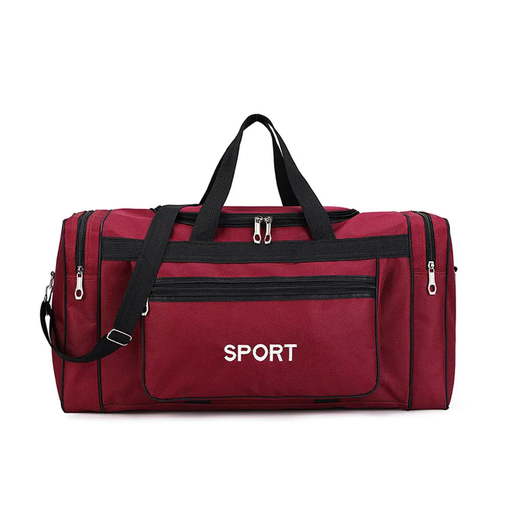YIXIAO Large Capacity Gym & Travel Bag – Multifunction Sports Fitness Shoulder & Messenger Bag for Men