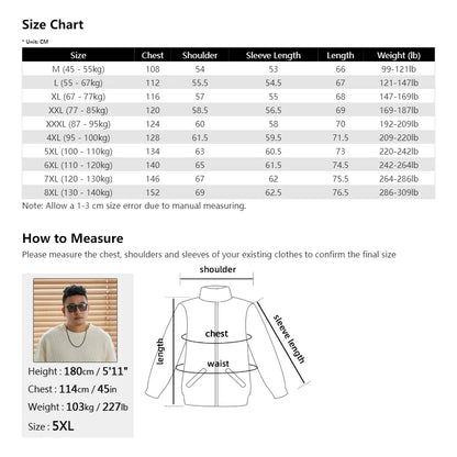 Men’s Suede Leather Jacket - Waterproof Oversized Moto Windbreaker Coat in Plus Sizes