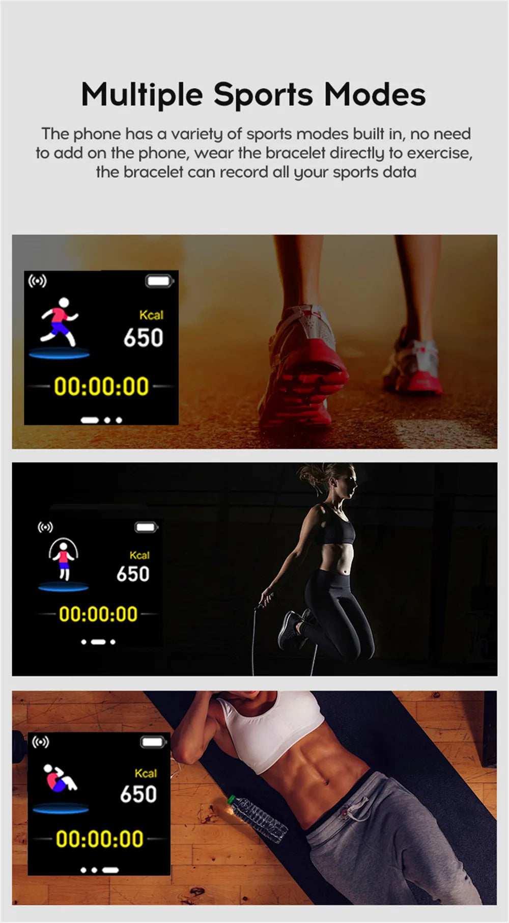 Smartwatch for Men & Women – Fitness Monitor, Message Alerts, Compatible with Xiaomi & Huawei, Perfect Birthday Gift