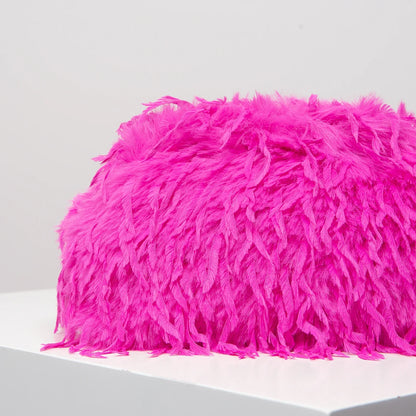 Dopamine Y2K Plush Clutch Bag – Candy-Colored Women's Clip Purse for Dinner or Party Dresses