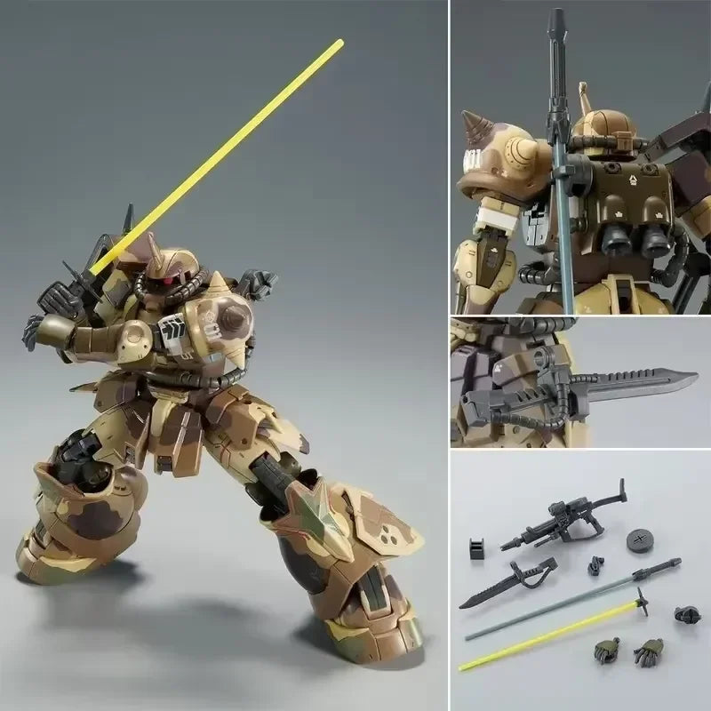 HG 1/144 MS-06GD Zaku Southern Cross Action Figure – Plastic Robot Model for Kids Educational Toy & Gift