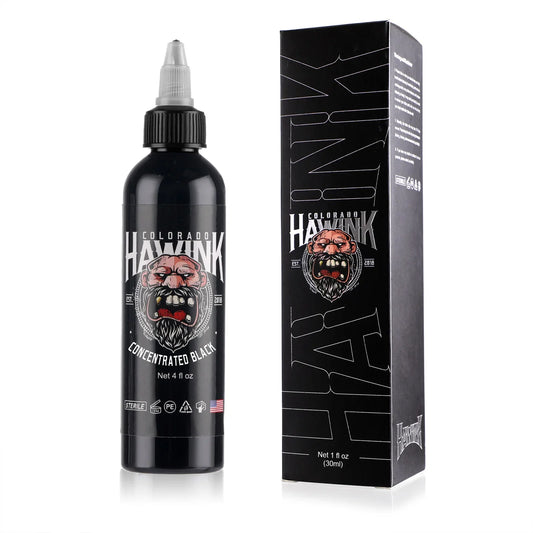 Professional Tattoo Ink Set for DIY Body Art & Practice Tattoos – 15ML/30ML/120ML/200ML/240ML Pigment Colors