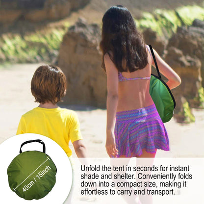 UV-Resistant Waterproof Pop-Up Beach Tent – Sun Shade Shelter for Camping
