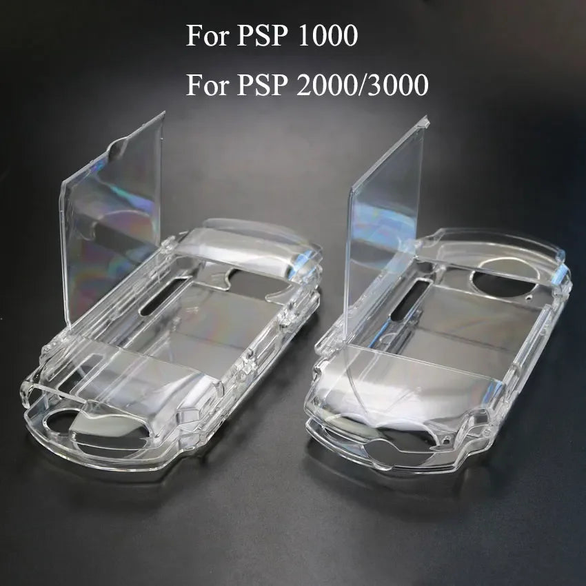 Clear Hard Carry Case for PSP 1000 2000 3000 – Transparent Protective Crystal Shell Cover for PSV 1000 2000