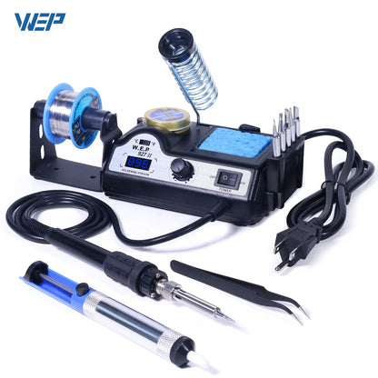 WEP 927-II 2 Helping Hands 60W Electric Soldering Iron Station with Digital Display and Adjustable Temperature Tool
