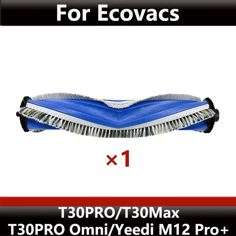 ECOVACS T30S PRO/T30 PRO OMNI & YEEDI M12 Pro+ Robot Vacuum Replacement Parts – Dust Bag, Main & Side Brush, Filter, Mop Accessories