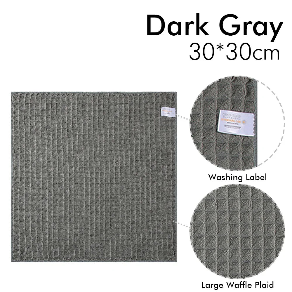 Super Absorbent Barista Towel – Lint-Free Square Coffee Machine Cleaning Cloth