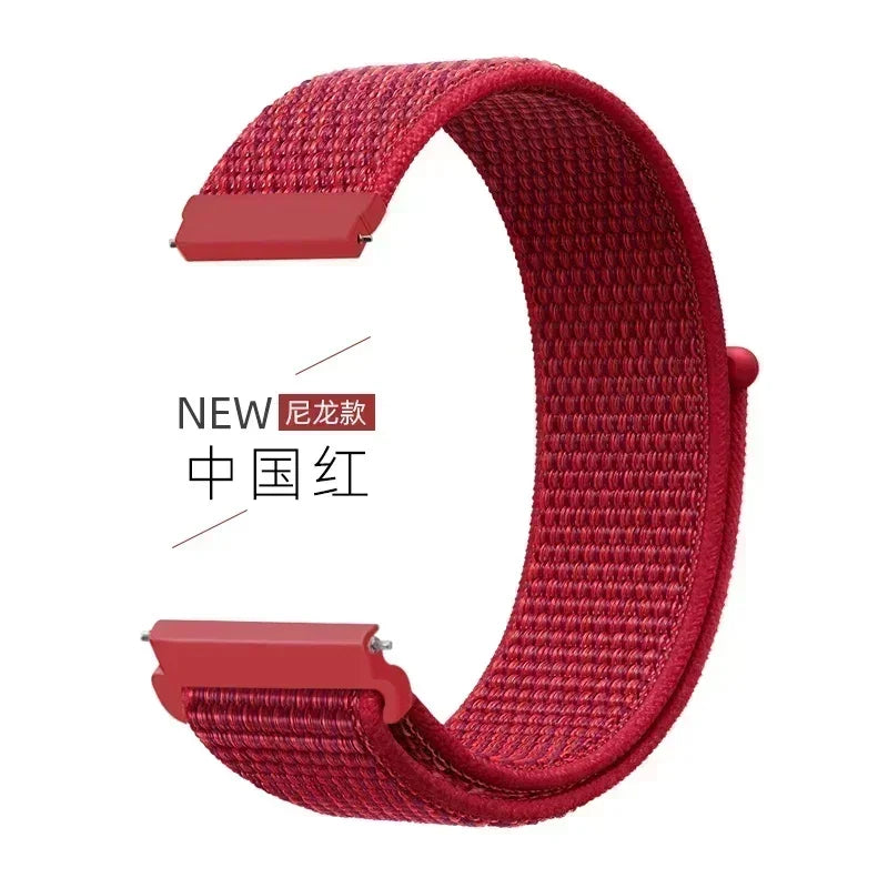 Nylon Loop Replacement Strap for NORTH EDGE APACHE-46 Smartwatch – Sport Bracelet Watchband Correa Replacement Band for APACHE 46