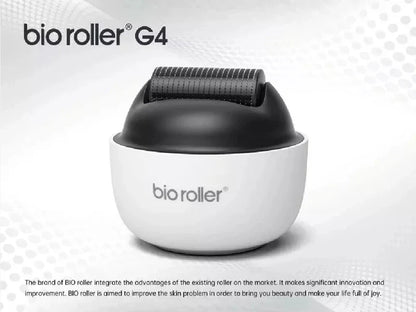 G4 Bio Derma Roller – Stainless Steel 1200-Pin Microneedle Beauty Tool for Skin & Beard