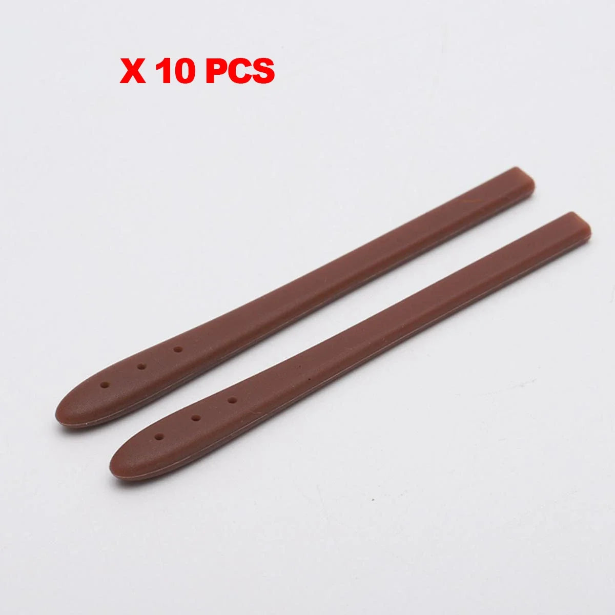 10pcs Silicone Eyeglass Temple Tips - Replacement Ear Socks Sleeves for Thin Metal Glasses Legs & Eyewear Accessories