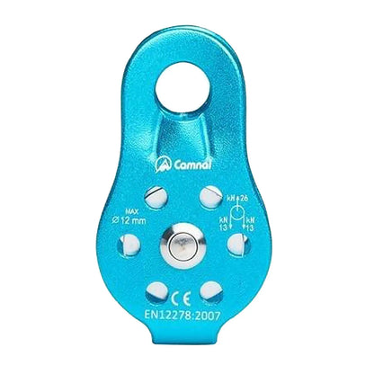 Heavy Duty Rope Pulley - Arborist Rock Climbing Gear for Rescuing & Lifting - Fast Speed Cable Trolley