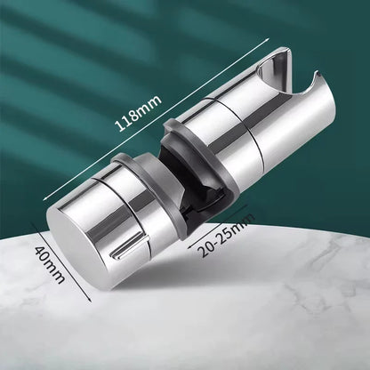 Universal Adjustable Shower Head Holder – Replacement Hand Shower Bracket for Slide Bar Bathroom Accessories