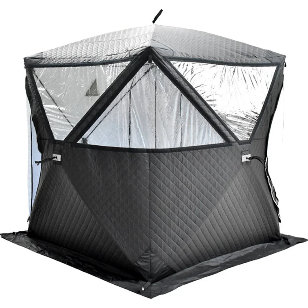 Easy Set-Up Winter Ice Fishing Tent – Portable Waterproof & Windproof Shelter for Ice Fishing