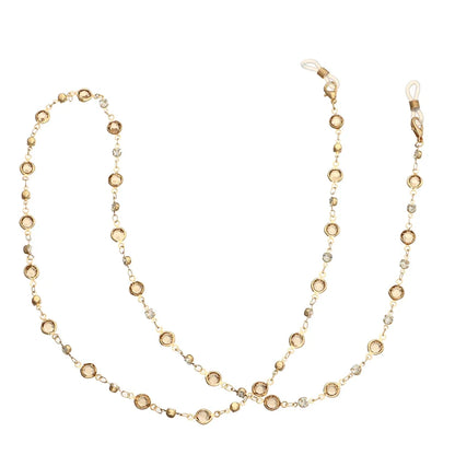 Women Pearl Star Eyeglass Chain - Fashion Beaded Sunglasses Holder Neck Strap For Reading Glasses