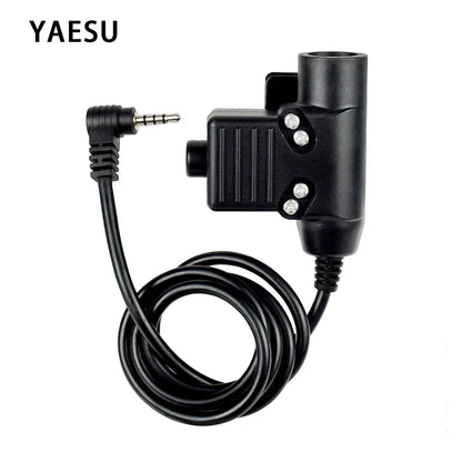 Tactical Bowman Elite II Headset – U94 PTT Communication Headphone for Kenwood & Baofeng UV-5R Radio Accessory
