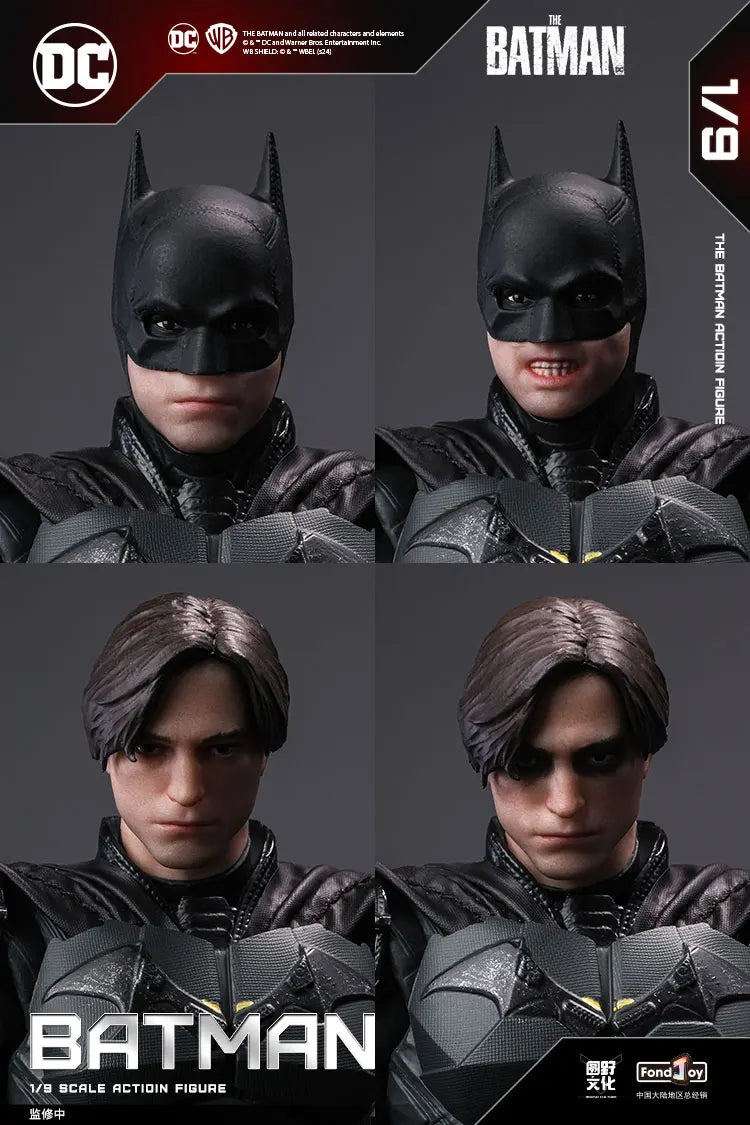 DC Robert Pattinson The Batman Action Figure — Justice League Collectible Anime Model Toy for Kids Gift