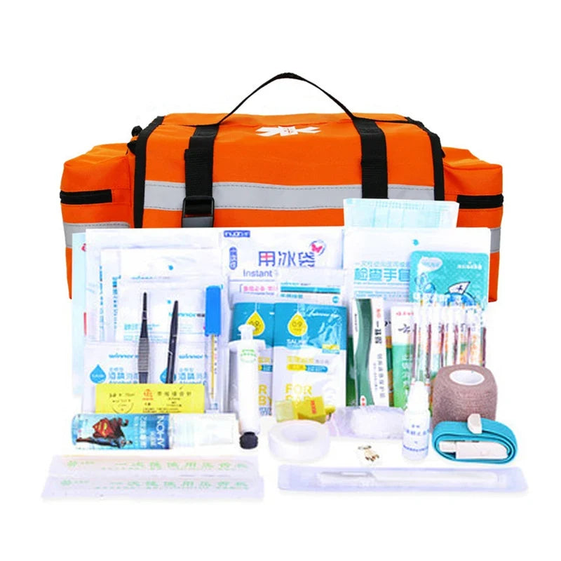 Outdoor Tactical First Aid Bag - Portable Medical Kit Waist Pack For Hunting, Camping & Emergency Rescue Storage