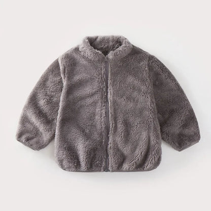 Kids Winter Coats 2024 - New Warm Fleece Jacket for Boys & Girls, Autumn & Spring Outerwear for Children