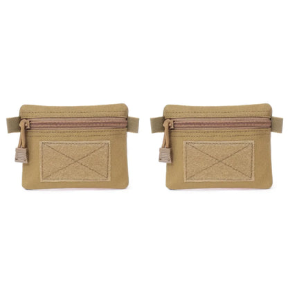 Outdoor Waterproof EDC Molle Wallet — Portable Travel Zipper Waist Pouch for Camping, Hiking & Hunting