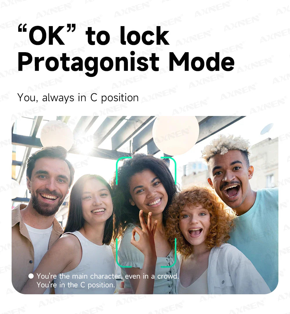 C17 AI Smart Gimbal Tripod – Foldable 360° Selfie Stick with Auto Face Tracking Quadruped Mobile Phone Holder