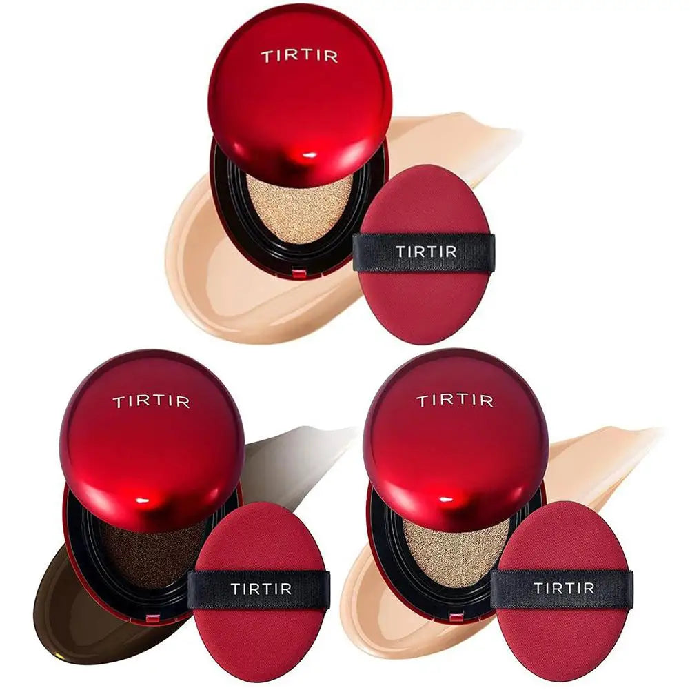 TIRTIR Cushion Foundation – High Coverage Compact Makeup, Original Korean Beauty Covering Cushion