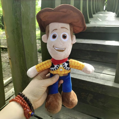 Woody Buzz Lightyear Plush Toy - 23cm Cute Cartoon Stuffed Doll Pendant for Kids Gift & Home Decor