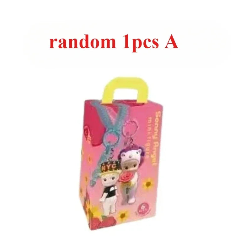 Candy House Keychain Blind Box – Cute Handmade Doll Bag Pendant for Girls