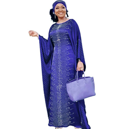 Plus Size African Maxi Dress - Dashiki Ankara Kaftan Wedding & Party Gown