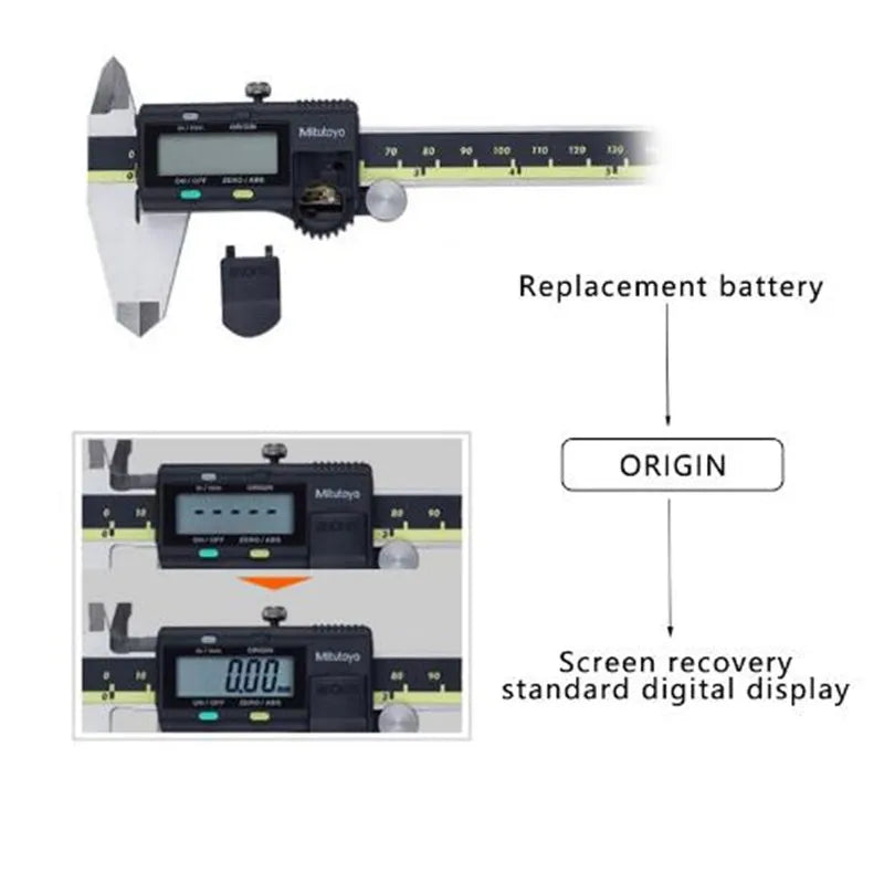 Mitutoyo Japan 500-196-20 — 150mm/6" Absolute Digital Digimatic Vernier Caliper