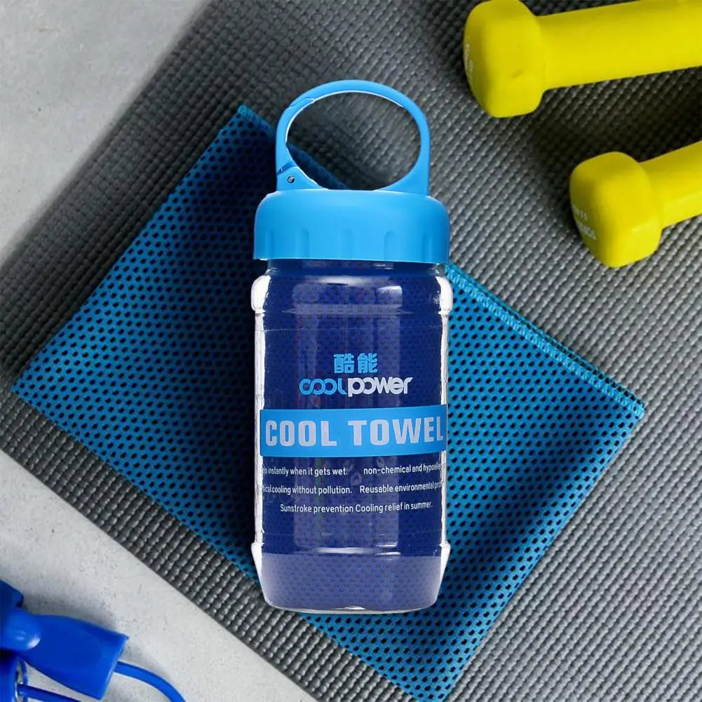 Instant Cooling Sports Towel – Quick-Dry Sweat-Absorbent Gym, Yoga & Workout Fitness Towel