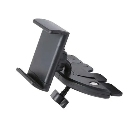 Universal CD Slot Phone Holder - 360° Adjustable Rotating Car Mount for iPhone Samsung Xiaomi Smartphones