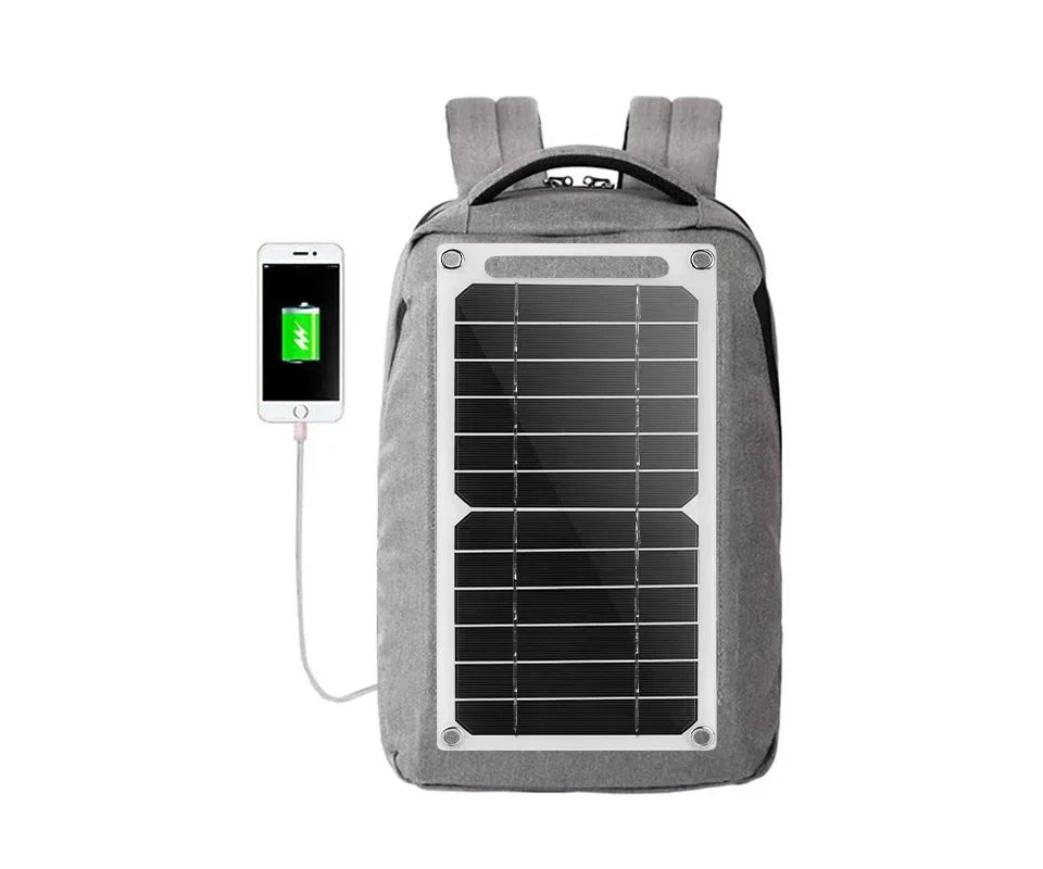 Solar Panel 1-14PCS – USB Waterproof Outdoor Charging Panel for Hiking, Camping & Mobile Phone Battery Bank