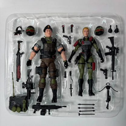 G.I. Joe Classified 6" Action Figures – Dr. Mindbender, Snake Eyes, Dreadnok Torch & Zandar Toy Gift