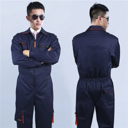 2023 Work Overall Uniform — Men & Women Coveralls for Welding, Car Repair & Workshop