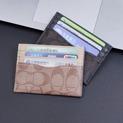 Luxury PU Leather Wallet for Women – Multi-Function Card Holder & Small Purse | Stylish Women's Card Bag