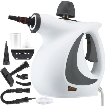 Handheld Pressurized Steam Cleaner – Portable Multi-Surface High-Pressure Home Cleaning Steamer