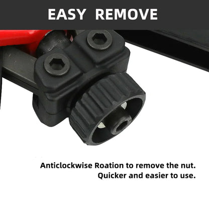 HIFESON Hand Threaded Rivet Nut Gun — Manual Riveter with 70/95/300PCS M3-M12 Nuts for Easy Installation
