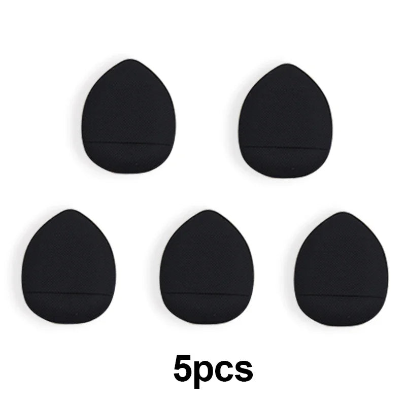 5/10PCS Mini Finger Puff Sponges – Small Air Cushion Makeup Applicators for Foundation & BB Cream