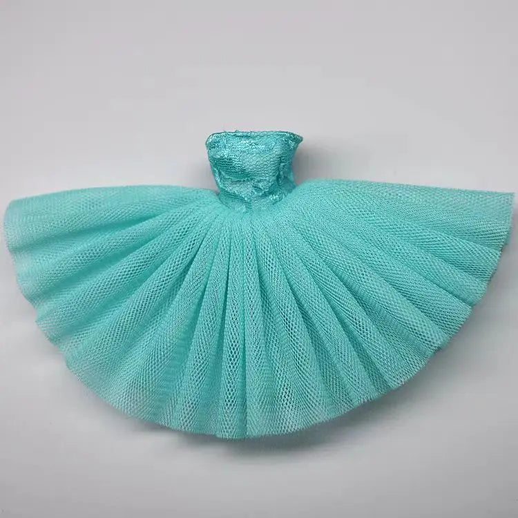 Chest Wrap Wedding Dress Skirt – Blythe, Licca, Azone OB22/OB24 Doll Dress-Up Accessories