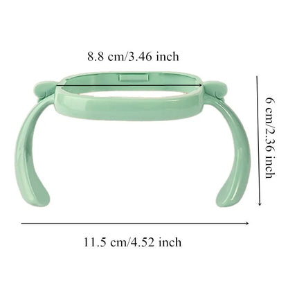 BPA-Free Classic Newborn Bottle Grip Handle – Compatible Silicone Handles for Hegen Bottle, Baby Feeding Accessories