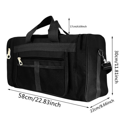 Nylon Travel Duffel Bag for Women & Men – Large Capacity Carry-On, Weekender, Gym & Overnight Sport Tote