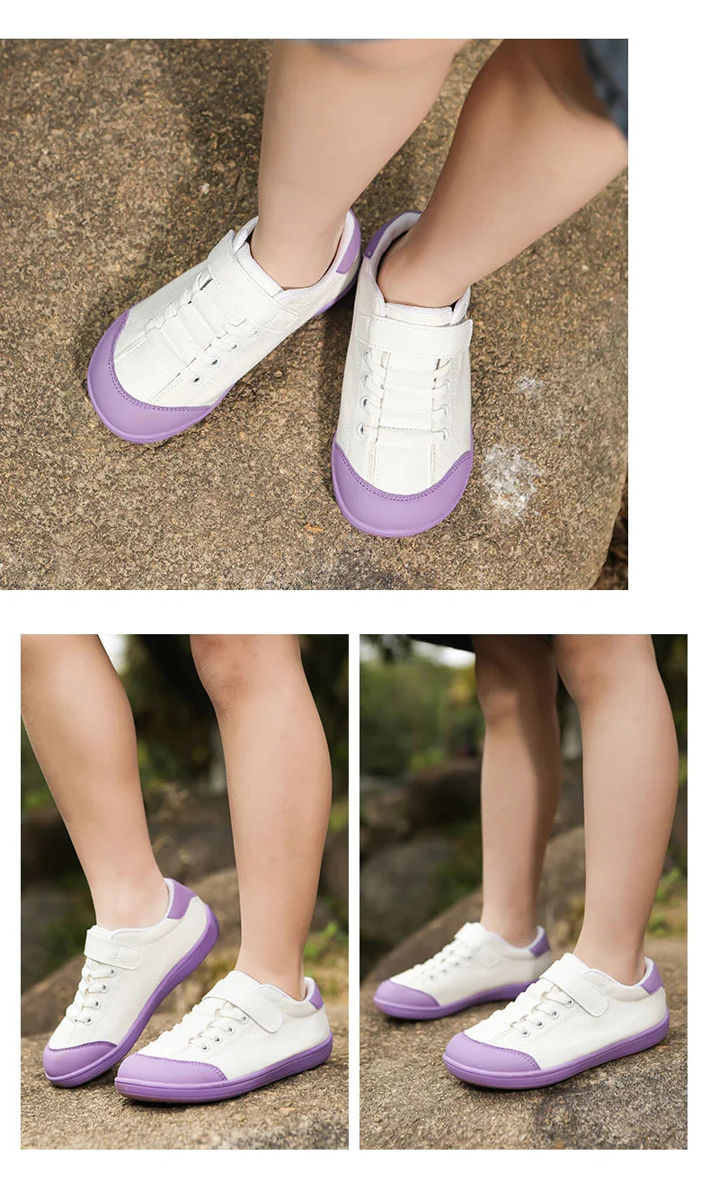 Children's Wide Barefoot Shoes – Anti-Slip Sports & Casual Shoes for Boys and Girls