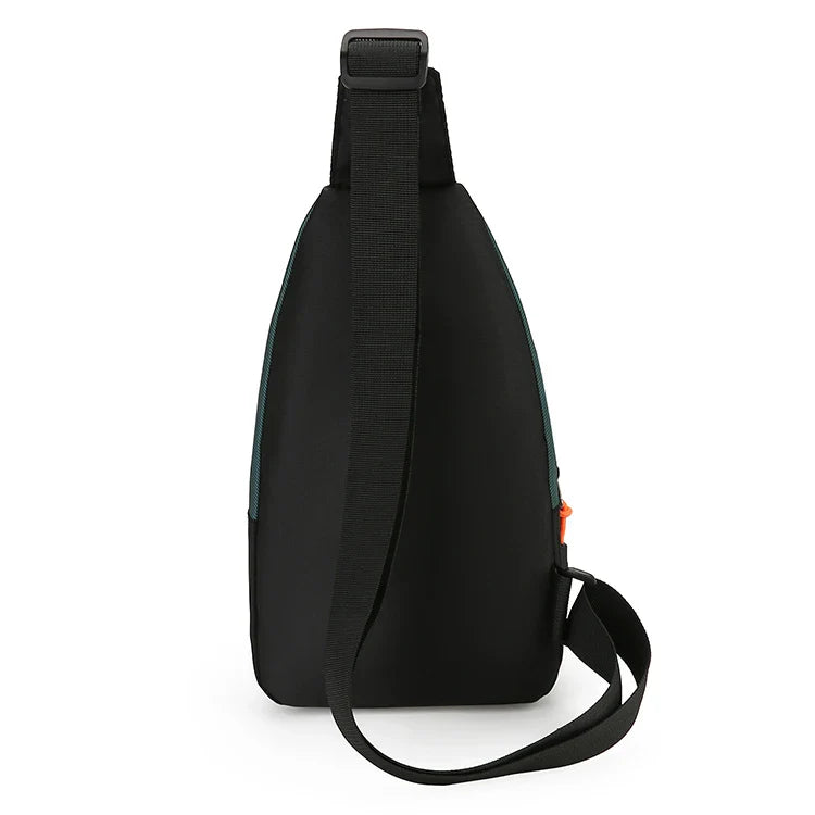 Men’s Outdoor Hiking & Cycling Shoulder Bag – Waterproof Sports Crossbody Chest Bag for Travel