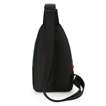 Men’s Outdoor Hiking & Cycling Shoulder Bag – Waterproof Sports Crossbody Chest Bag for Travel